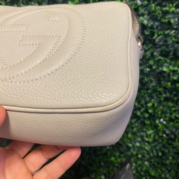 Gucci small soho disco crossbody bag cream - Picture 5 of 10